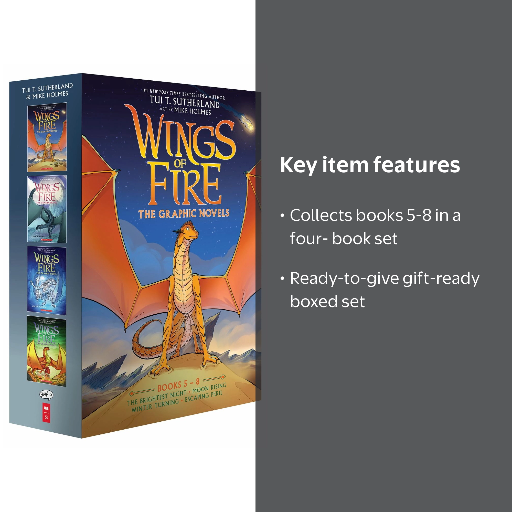 Wings of Fire #5-#8: a Graphic Novel Box Set (Wings of Fire