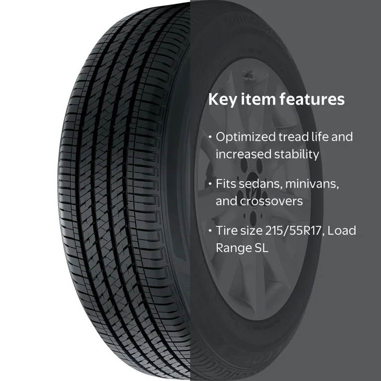 Bridgestone Ecopia EP422 Plus 215/55R17 94V, All-Season Passenger