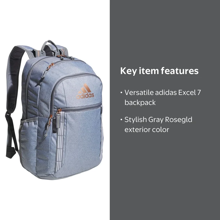 adidas essential backpack grey Linear Essentials Women Finished with subtle adidas branding adidas Excel 7 Backpack Color: