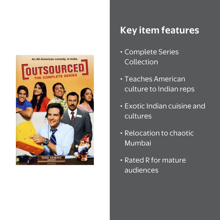 【中古】 Outsourced: Complete Series (DVD) (Import) Outsourced: The Complete Series - Walmart.com