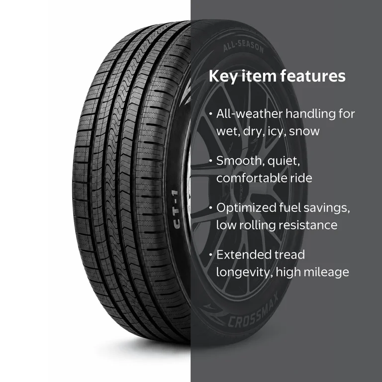 Crossmax 195/65R15 91H CT-1 All-Season Tire - Walmart.com