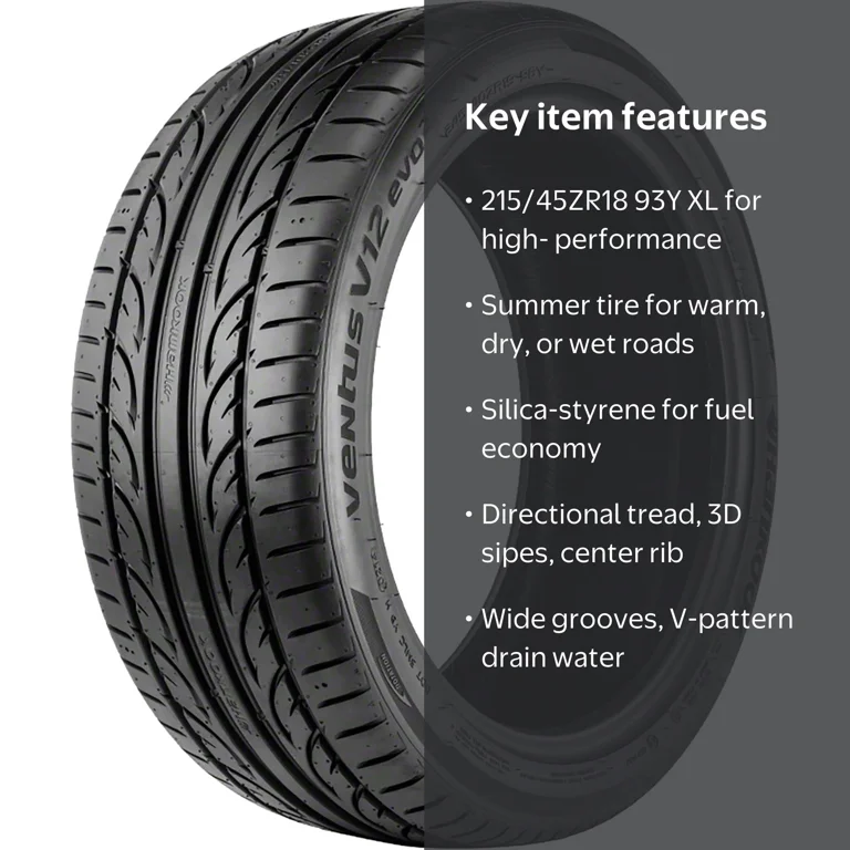 Hankook Ventus V12 evo2 (K120) UHP 215/45ZR18 93Y XL Passenger