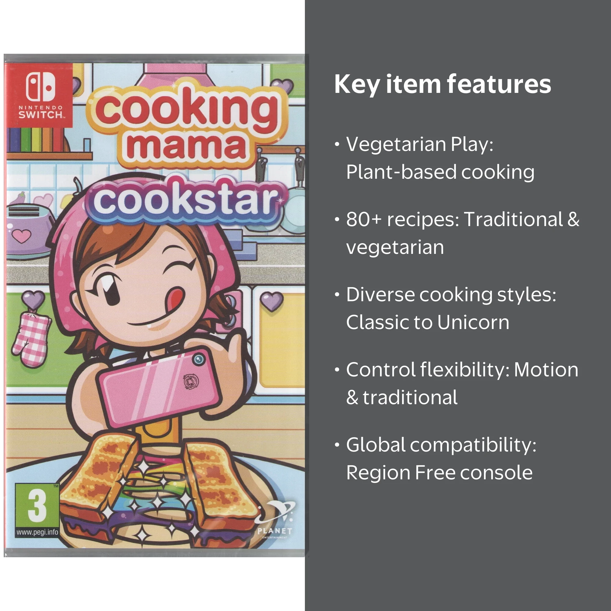 Cooking Mama: Cookstar with New STAR RECIPES - Nintendo Switch