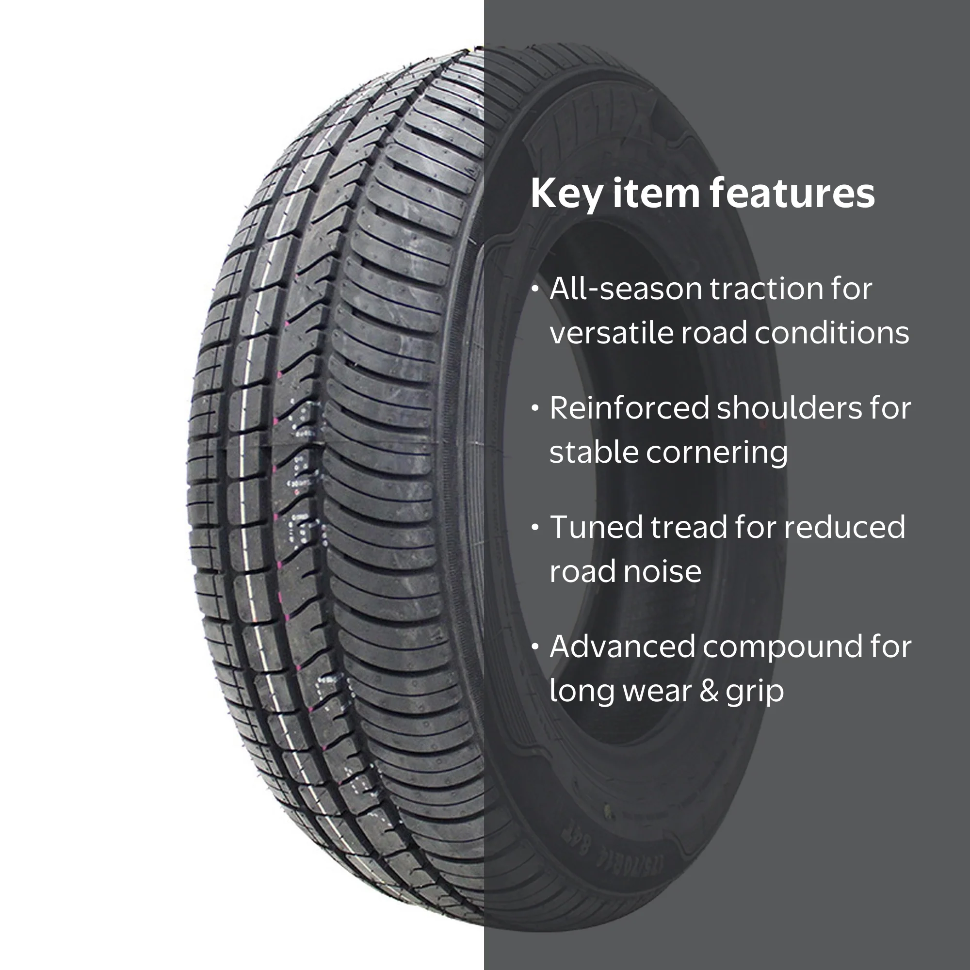 Zeetex ZT2000 All Season 165/70R12 77T Passenger Tire - Walmart.com
