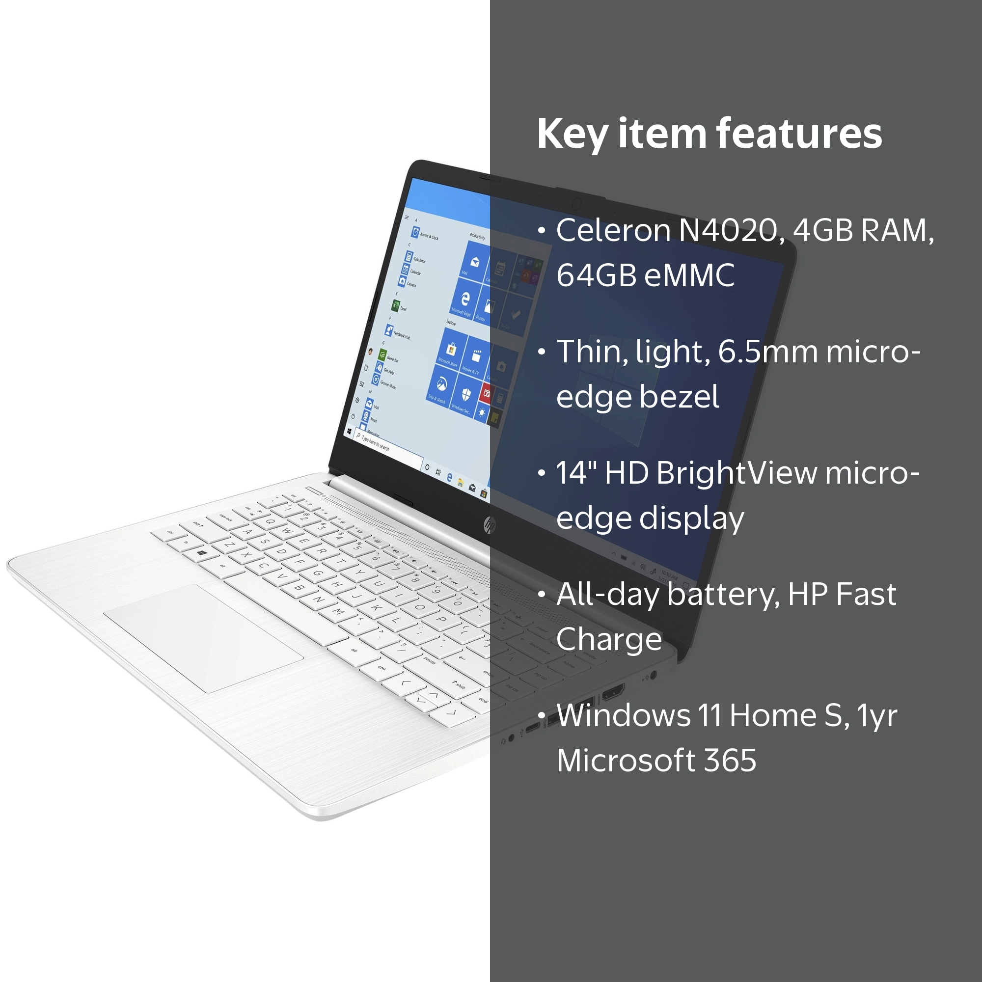 HP, 14-dq0032dx Notebook Computer, 14
