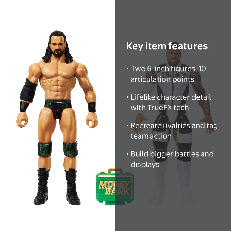 WWE Main Event Showdown Jey Uso vs Drew McIntyre Action Figures