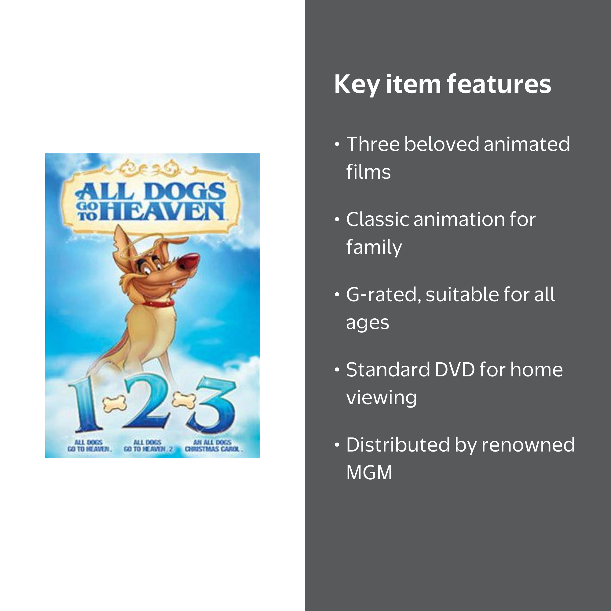 All Dogs Go to Heaven 1-3 (Box Set) [DVD] - Walmart.com