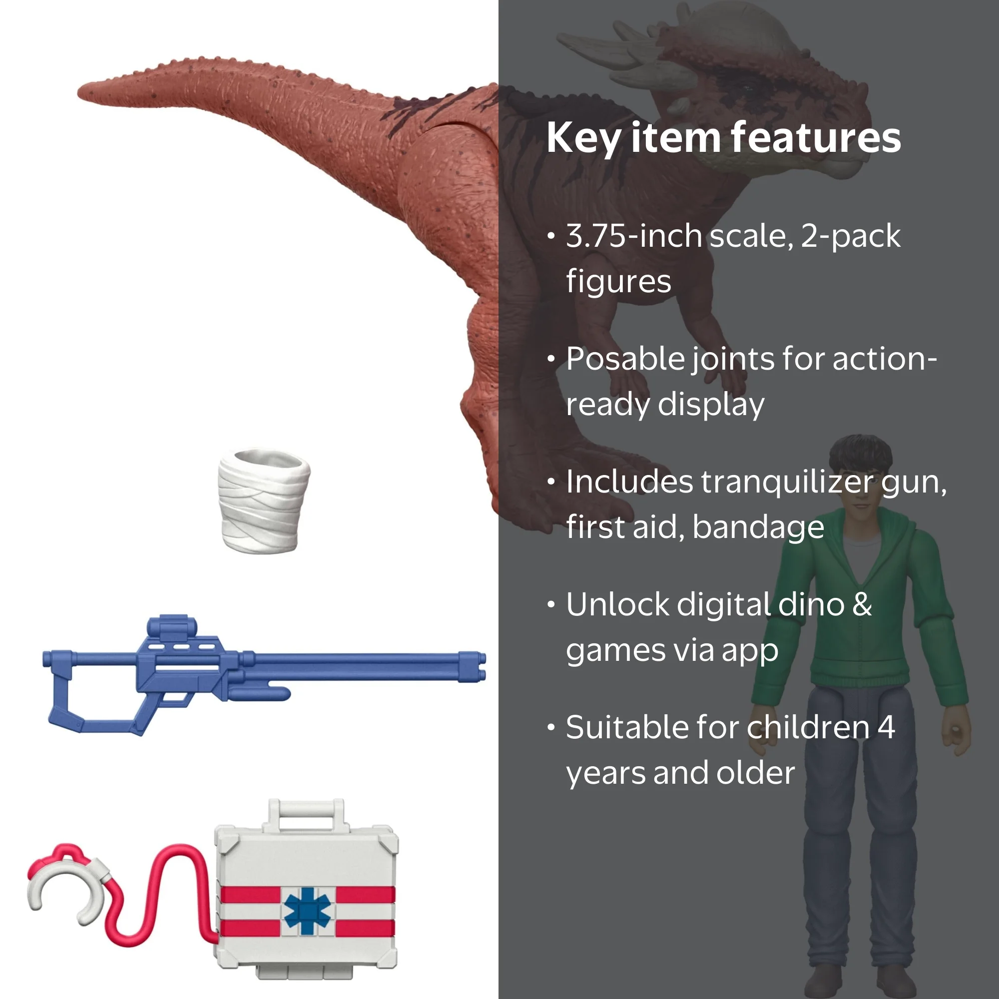 Jurassic World Epic Evolution Kenji & Stygimoloch 2pk - Walmart.com