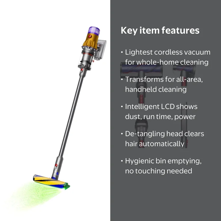 Restored Premium Dyson V12 Detect Slim Cordless Vacuum Cleaner