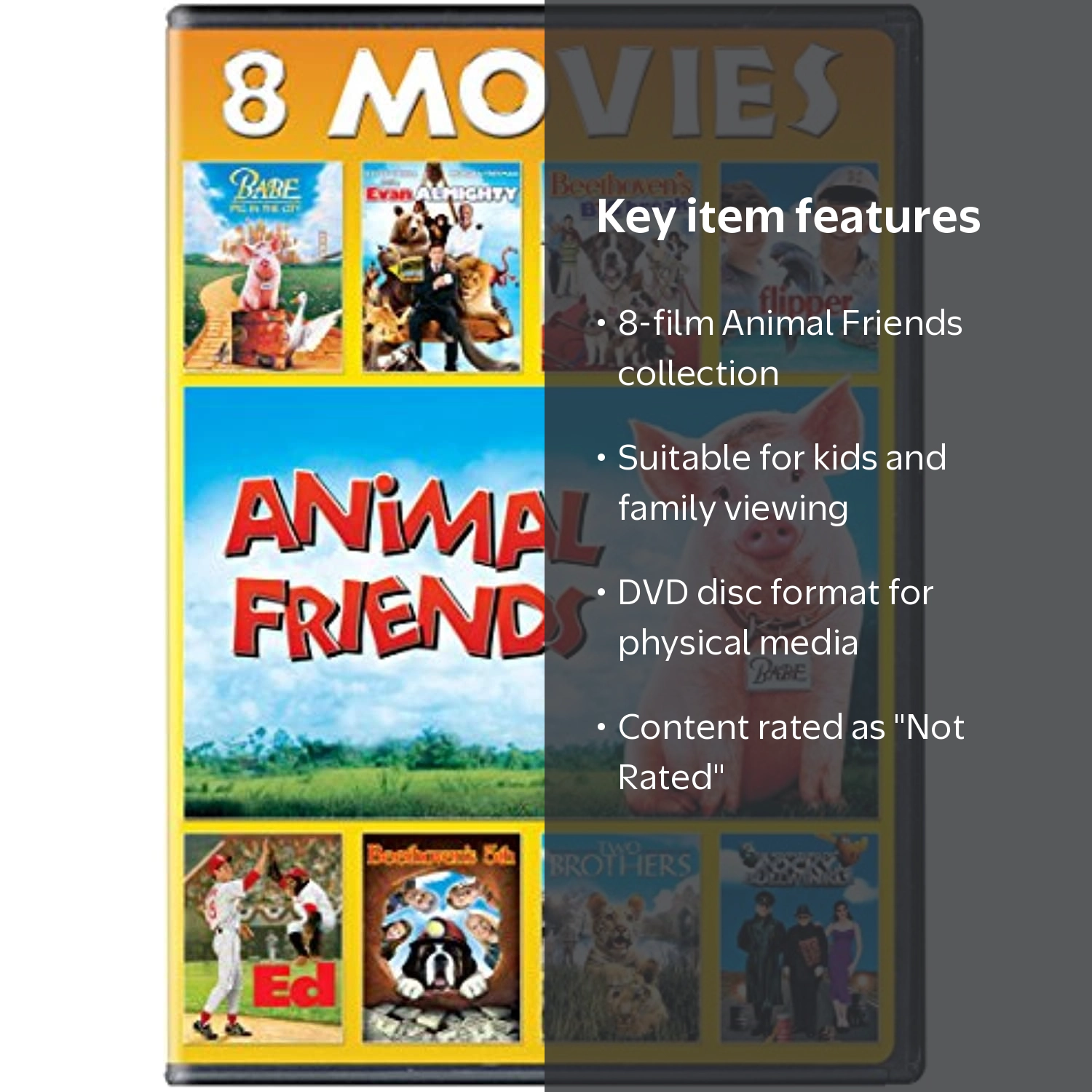 SDS, Animal Friends DVD Collection, 8 Movie Set, Kids & Family