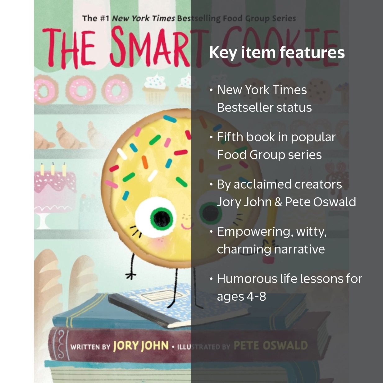 Jory John, The Smart Cookie Hardcover, ISBN 9780063045408