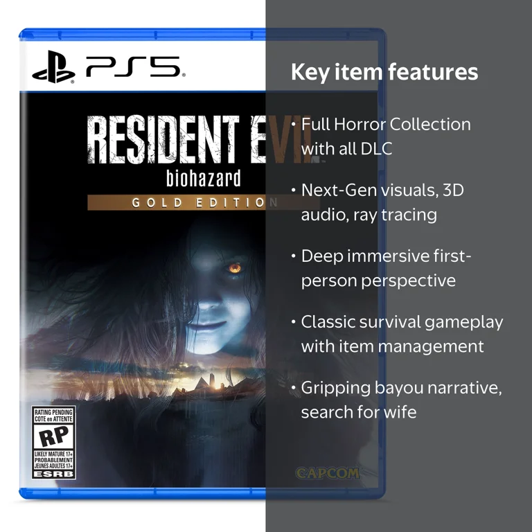 Capcom, Resident Evil 7 biohazard Gold Edition, PS5, Survival