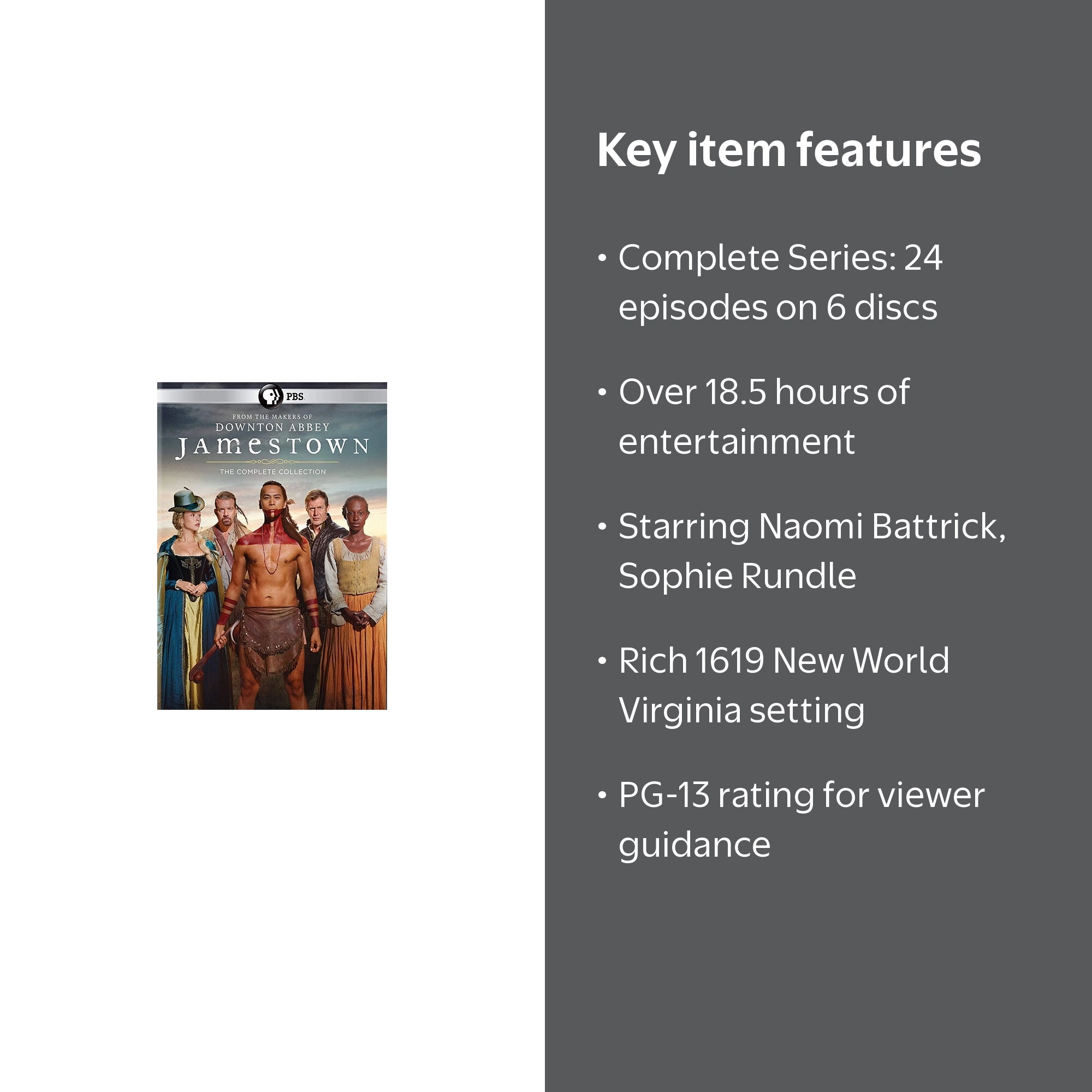Jamestown: The Complete Collection - Walmart.com