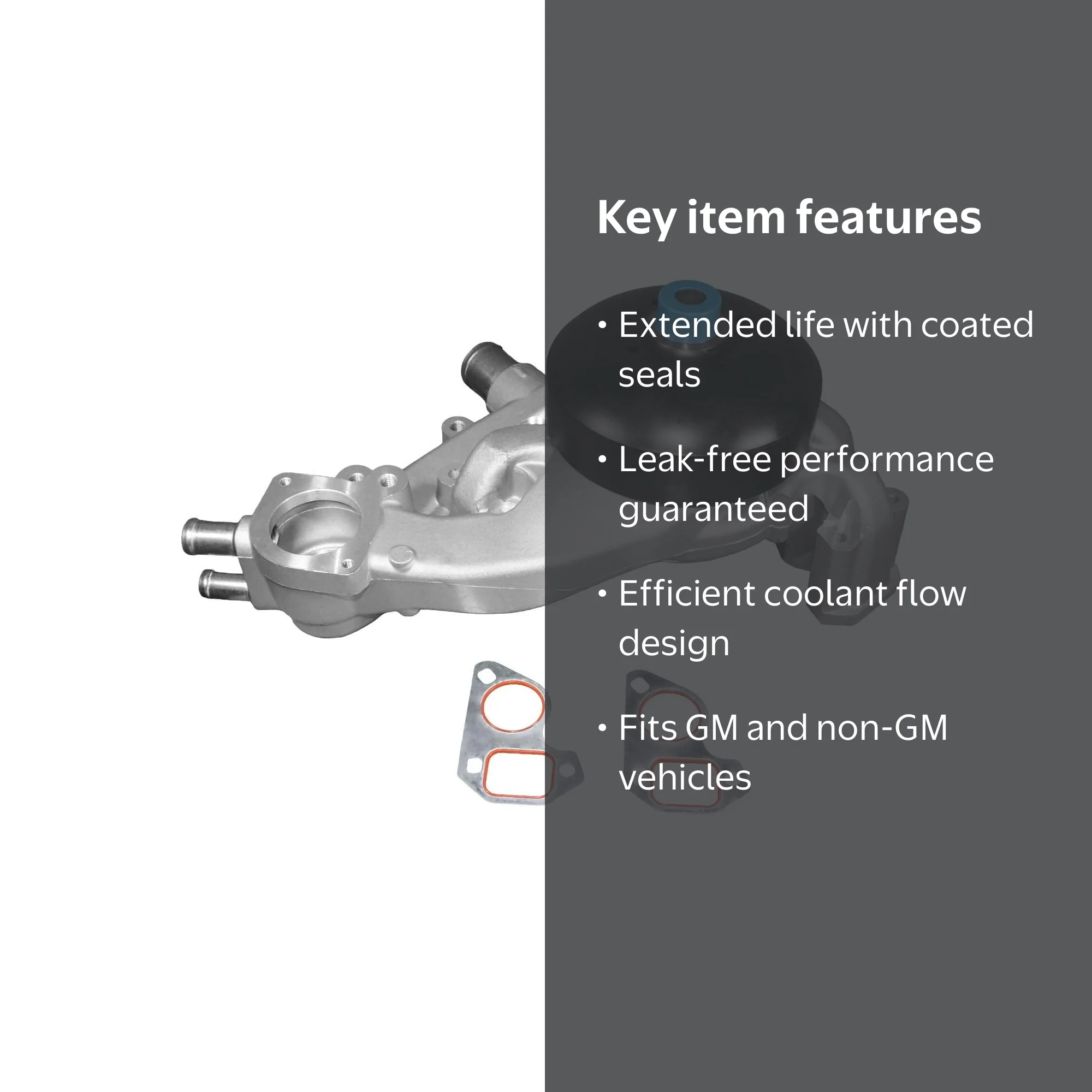 ACDelco Water Pump, 252-901, Engine Coolant Circulates - Walmart.com