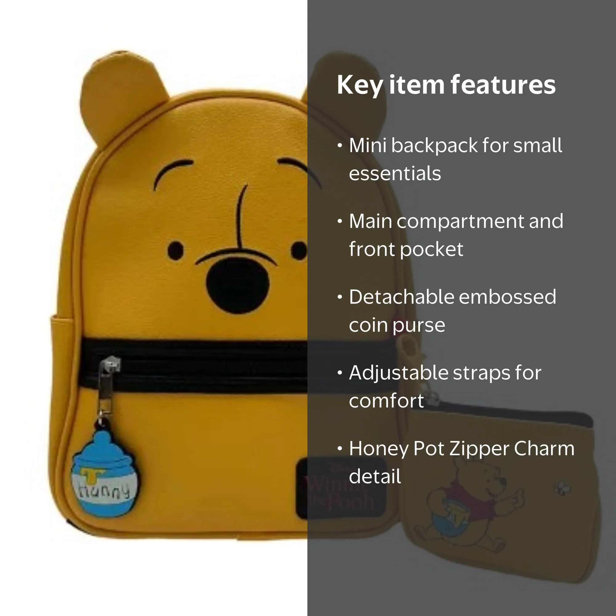 hot pick winnie the pooh mini backpack Loungefly Love Letter Mini-Backpack Oh bother Disney Winnie The Pooh Felt