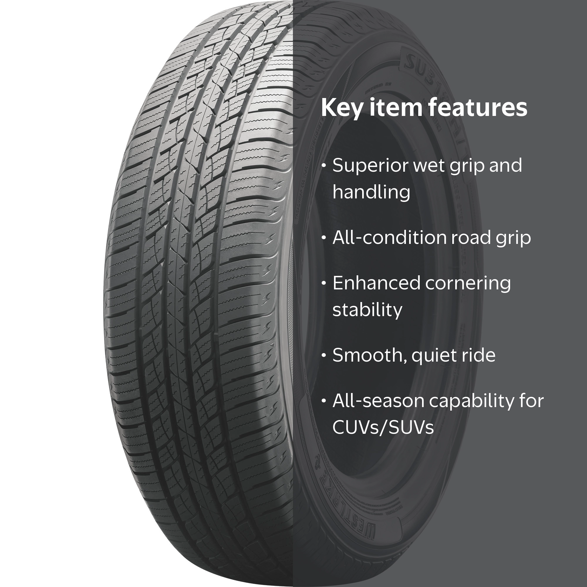 Westlake SU318 All Season 235/65R18 106H SUV/Crossover Tire
