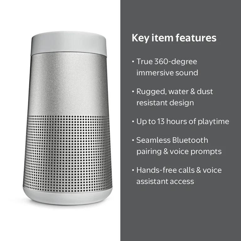 Bose SoundLink Revolve Portable Bluetooth Speaker Series II