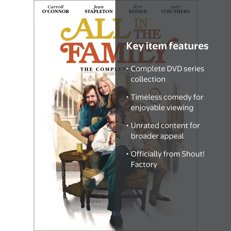 All In The Family The Complete Series DVD, 50th Anniversary
