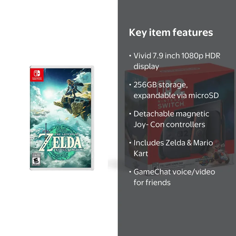 Nintendo Switch 2 Console Bundle – Mario Kart World & The Legend