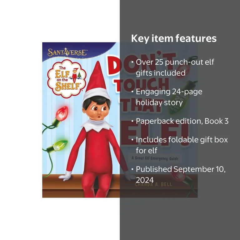 Chanda A Bell, Book, Don't Touch That Elf!, Paperback - Walmart.com