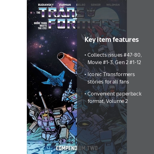 Transformers The Transformers Compendium Vol. 2, Paperback
