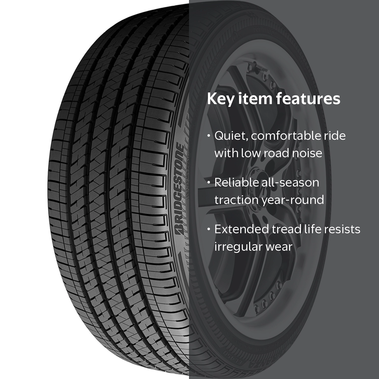 Bridgestone Turanza EL450 All Season 245/45R20 99V Passenger Tire