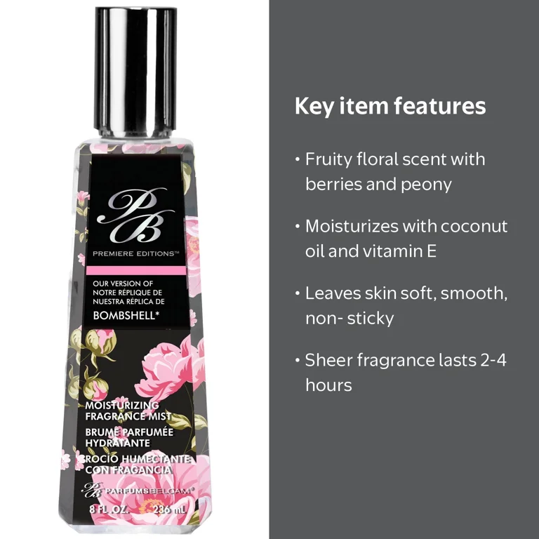 Parfums Belcam Premiere Editions Bombshell* Version, Moisturizing