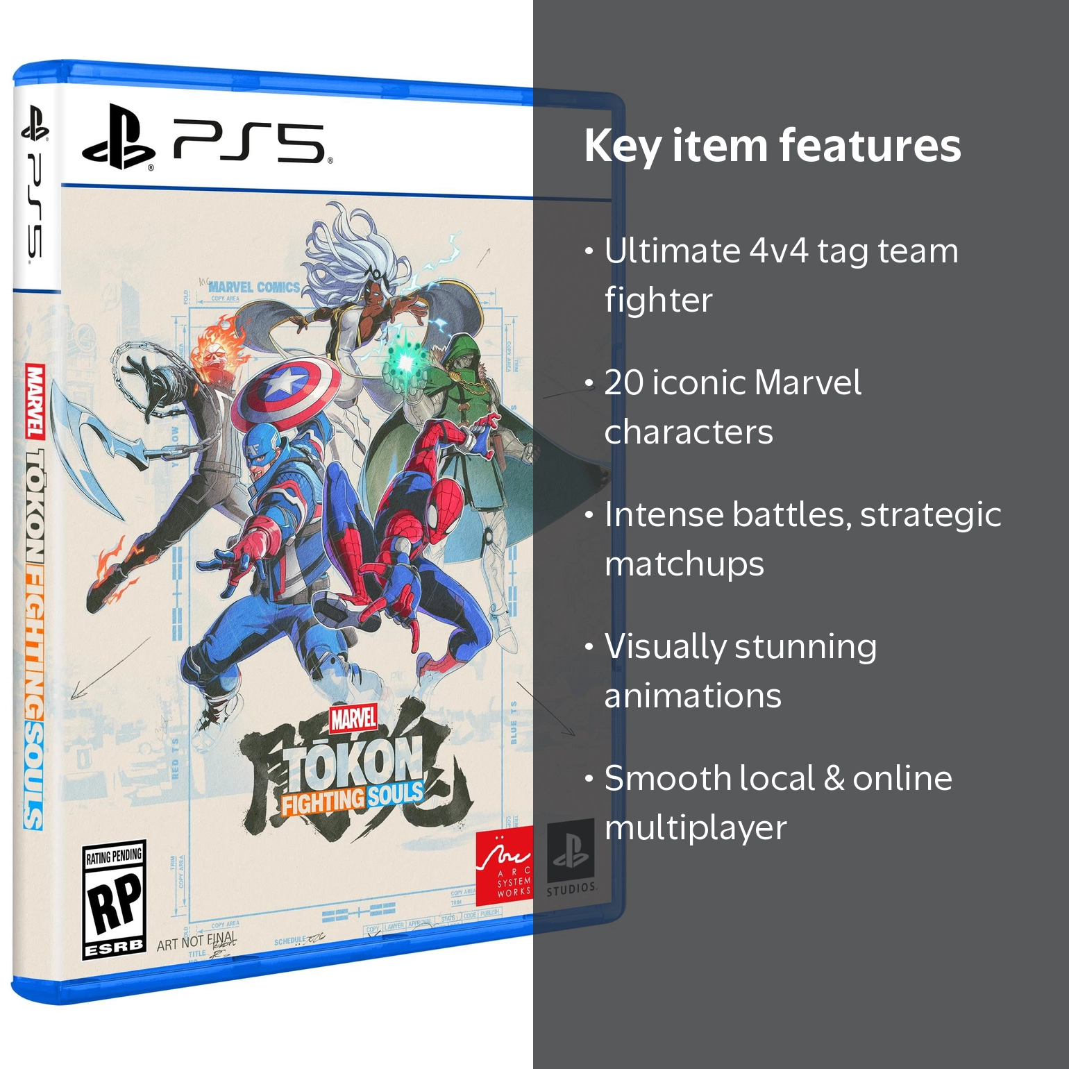 PlayStation Marvel Tōkon: Fighting Souls for PS5, Next-Gen Action