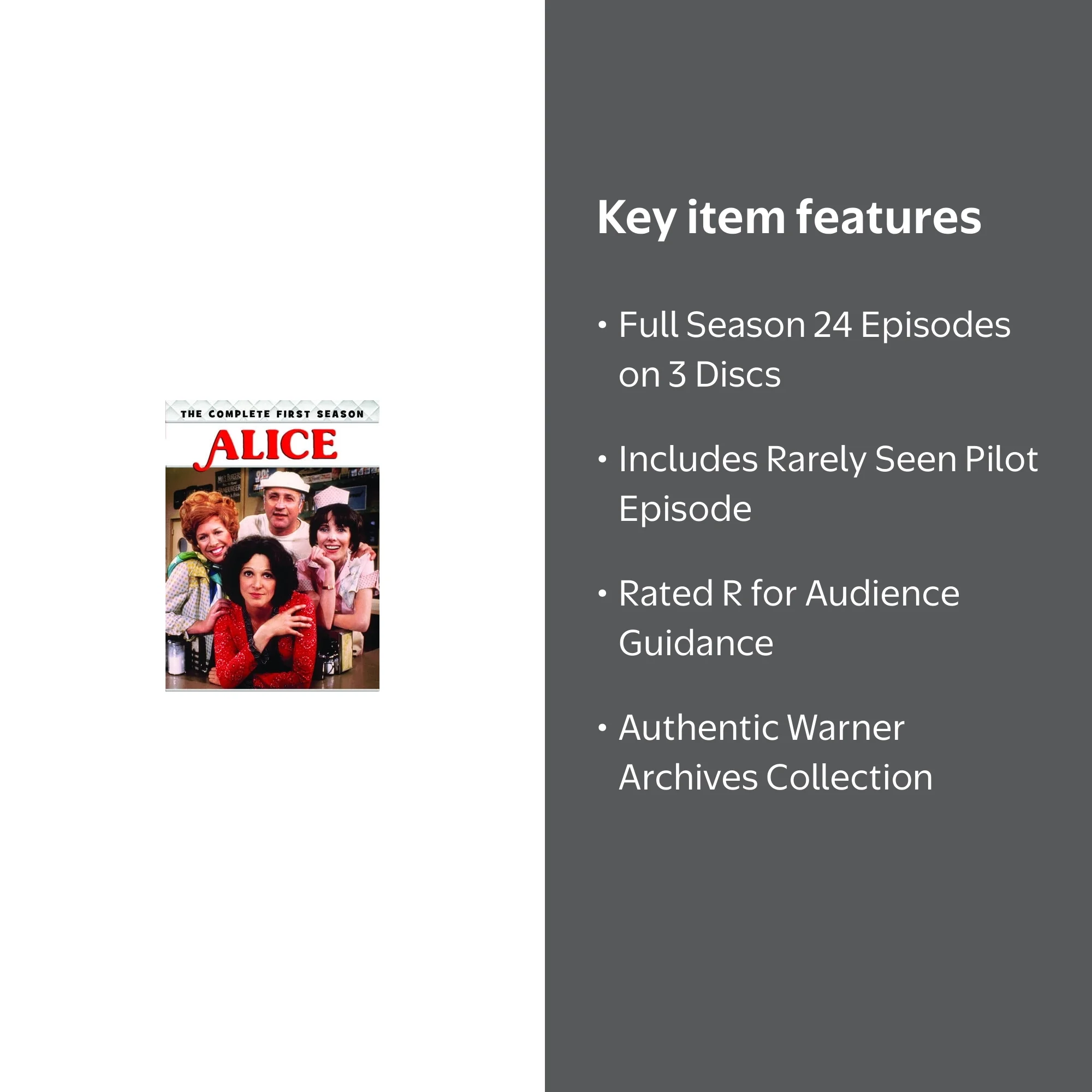 Warner Archives: Alice TV Show - The Complete First Season Comedy