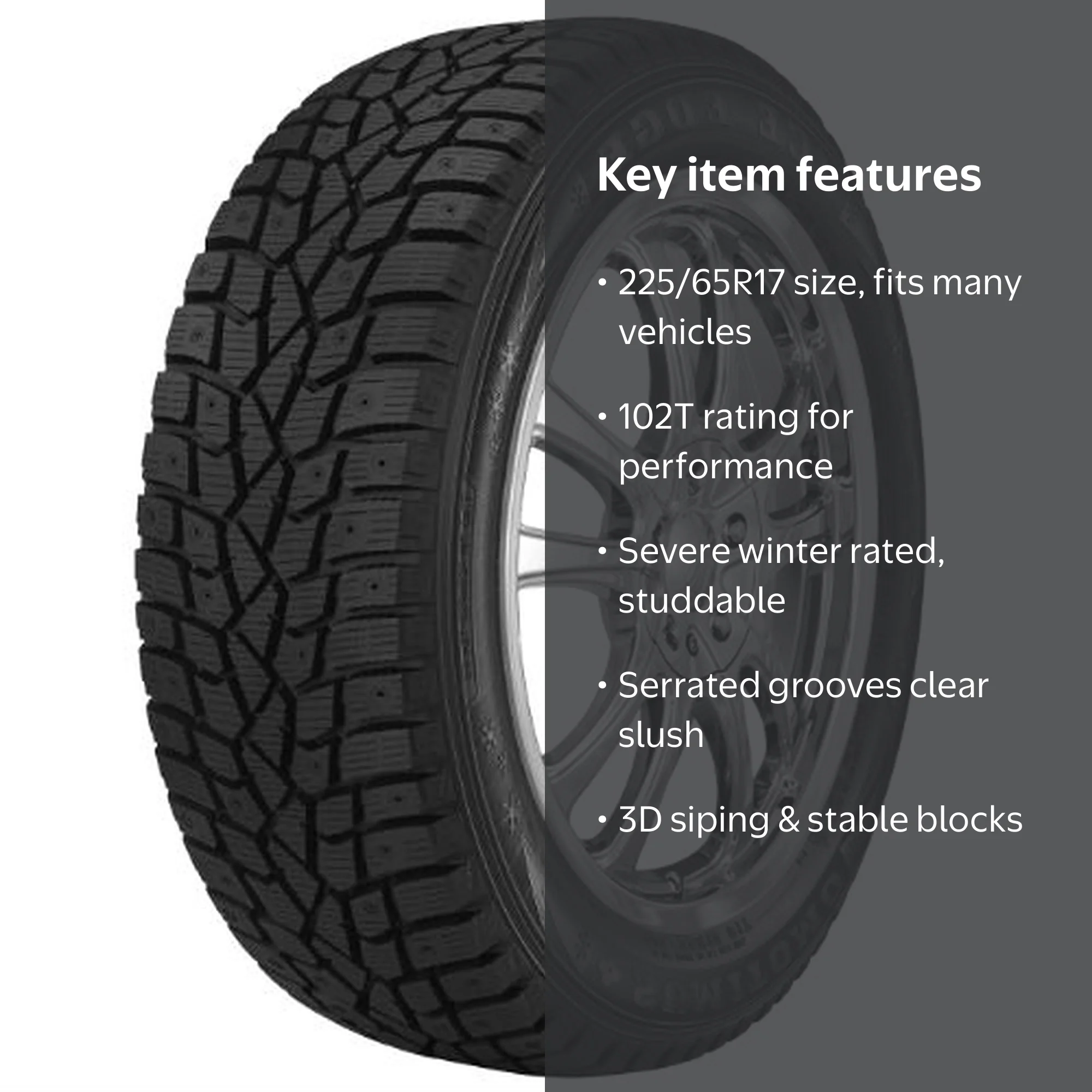 Sumitomo Ice Edge 225/65R17 102T Studable Winter Passenger Tire