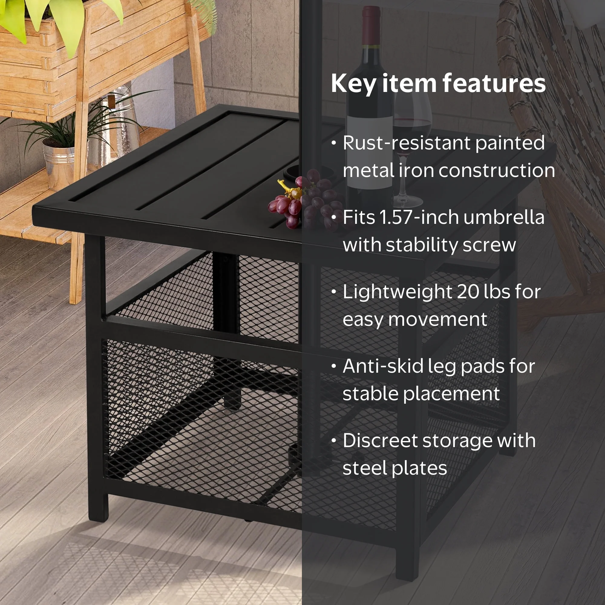 homemakers patio umbrella OLILAWN 10FT with Solar Lights and Base for Patio, Cream OL-HT032 opens manually with a Patio Umbrella Base DIY Insert Port:5 Pins(WK-H06) valentinesday25