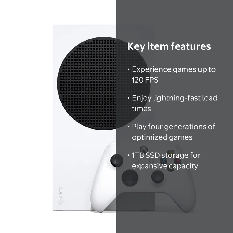 Xbox, All Digital Gaming Console, 1TB SSD, Robot White - Walmart.com