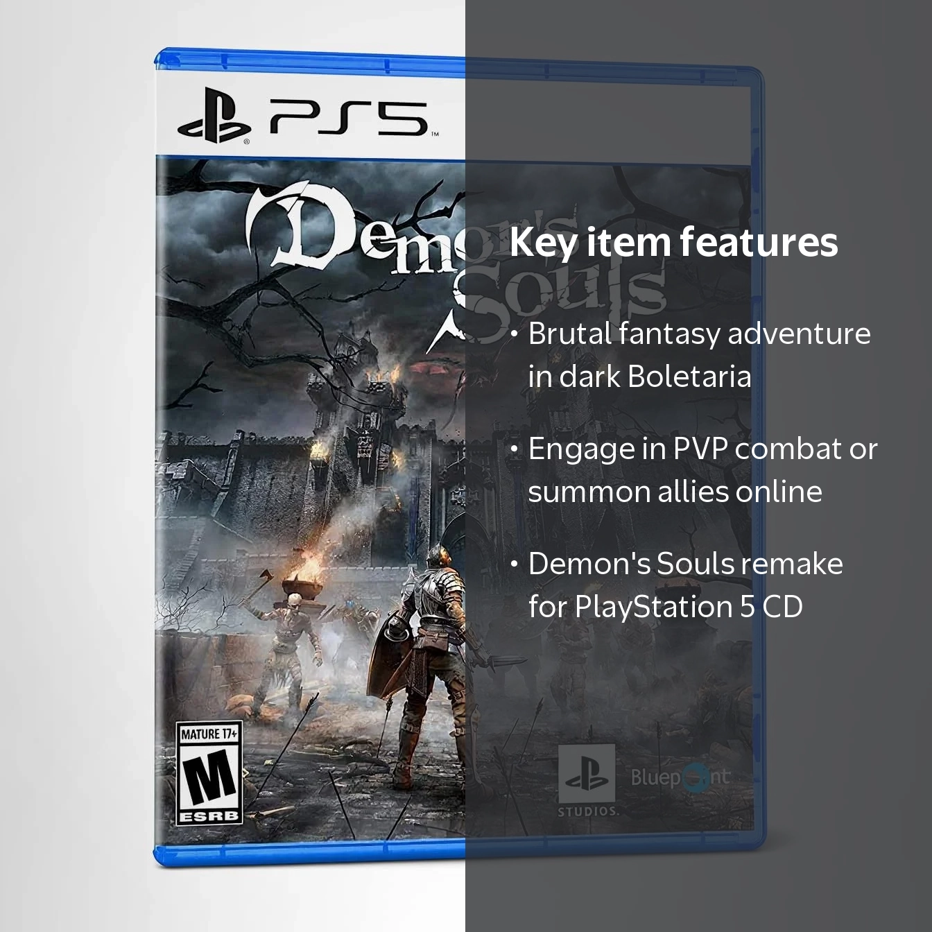 PlayStation, Demon's Souls, PS5 Remake, Dark Fantasy Action
