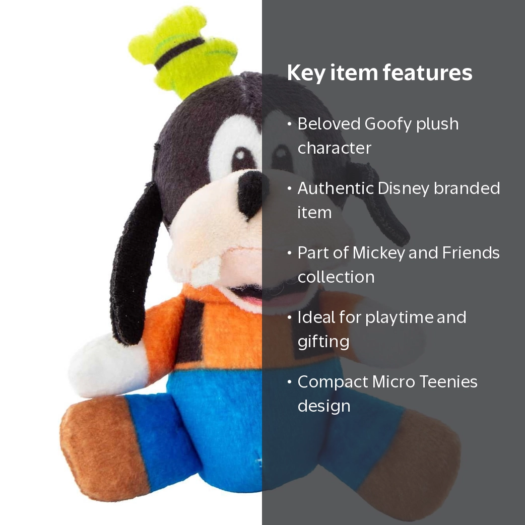 Disney Micro Teenies! Goofy Micro Plush - Walmart.com