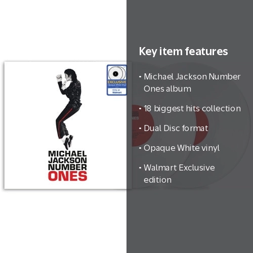 Michael Jackson - Number Ones (Walmart Exclusive) Opaque White - 2