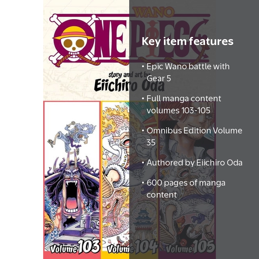 Eiichiro Oda, One Piece, Vol. 35: Includes Vols. 103, 104 and 105