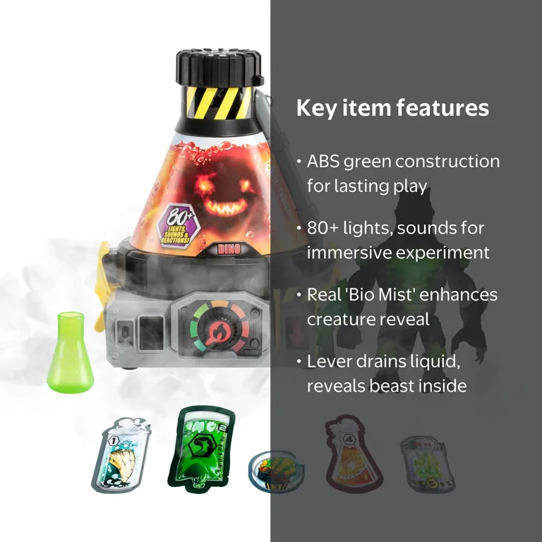 Beast Lab Dinosaur Toy: Beast Creator, Fossil Experiment Science
