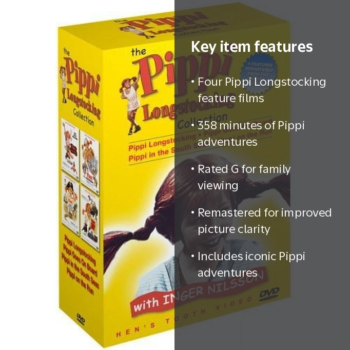 The Pippi Longstocking Collection (DVD), Henstooth Video, Action