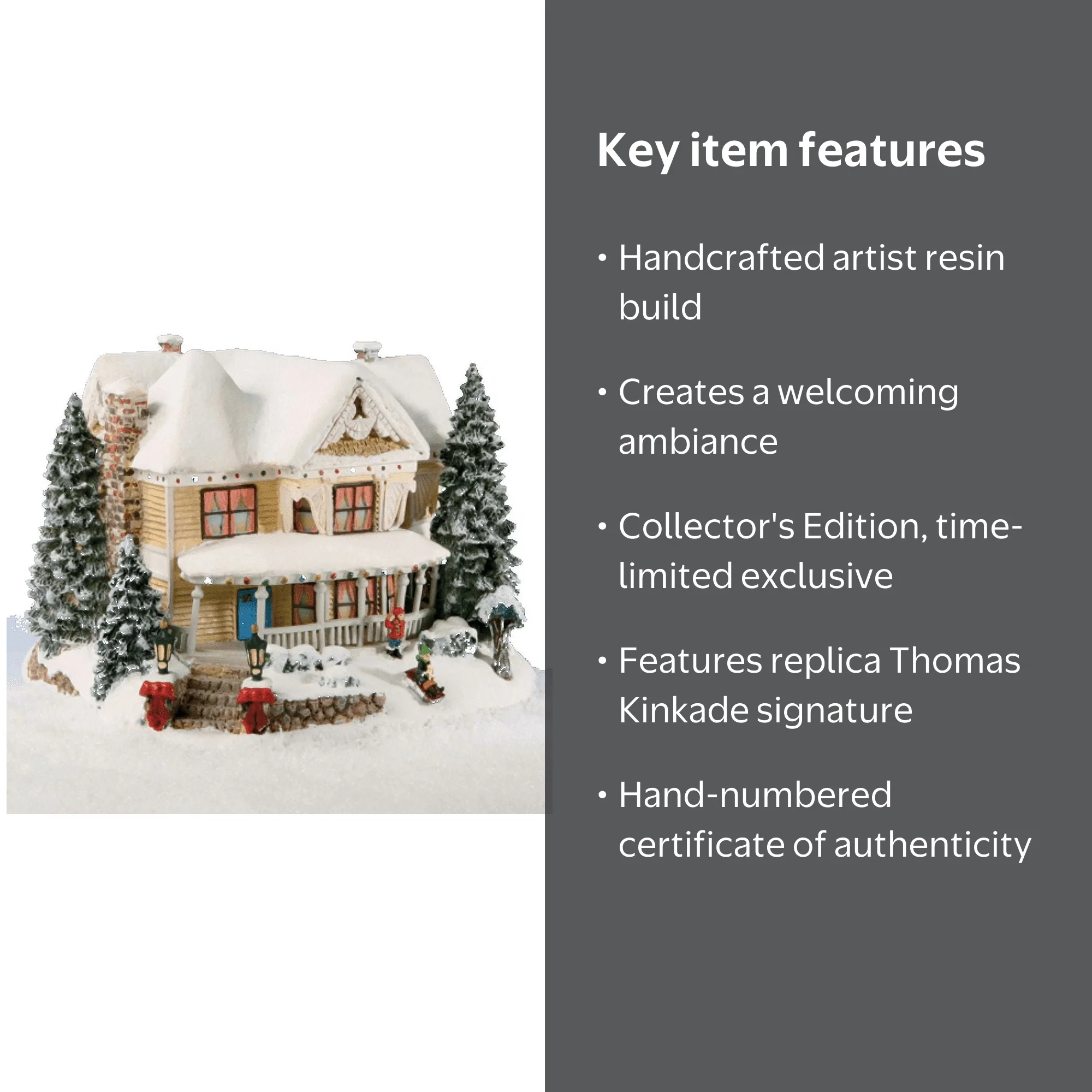 The Bradford Exchange Thomas Kinkade Hawthorne Village Victorian