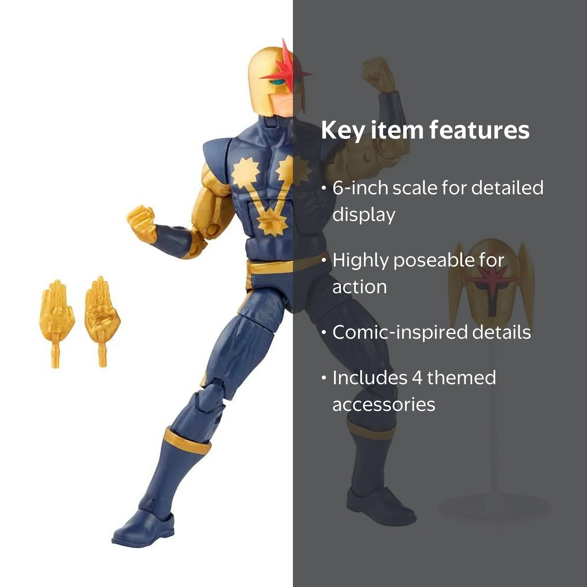 Marvel Legends The Man Called Nova Action Figure 6