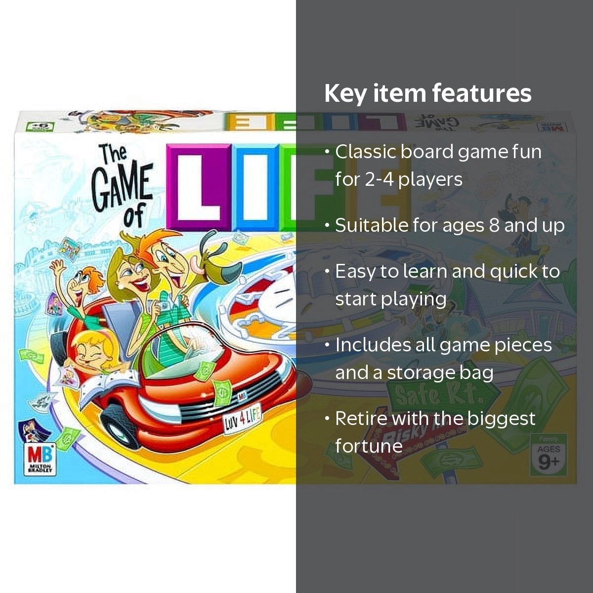 The Game of Life, Board Games - Walmart.com
