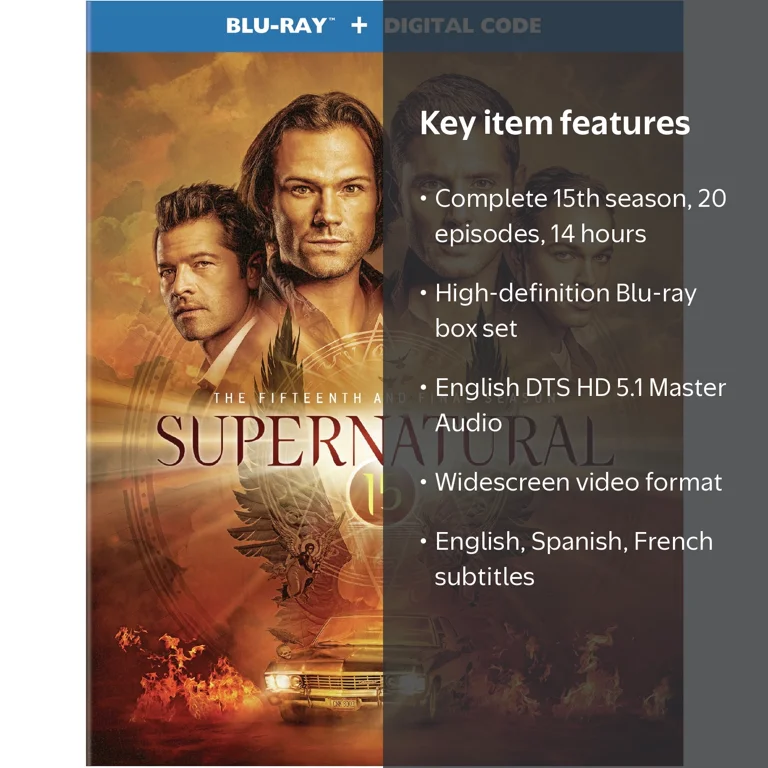 Warner Home Video: Supernatural TV Series Blu-ray Box Set