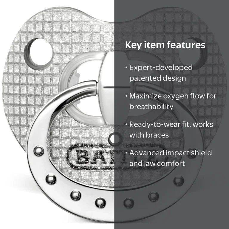 Battle Sports Binky Oxygen 3D Diamonds Lip Protector Mouthguard