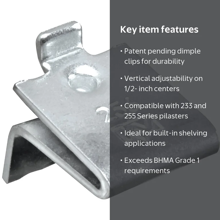 アクセサリー　まとめ　刻印多数　k18 PS100 12k 10k SV960 Knape & Vogt, Pilaster Shelf Support, 256 Series, Zinc Mortise