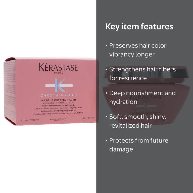 Kérastase, Chroma Absolu Mask, 6.8 oz, color-treated hair
