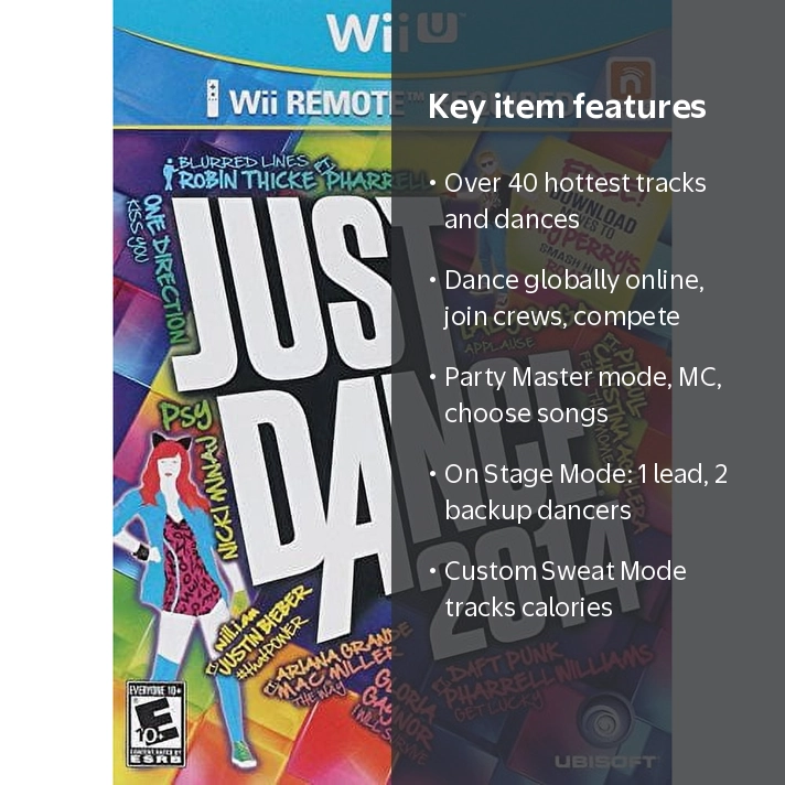 Just Dance 2014 - Nintendo Wii U - Walmart.com