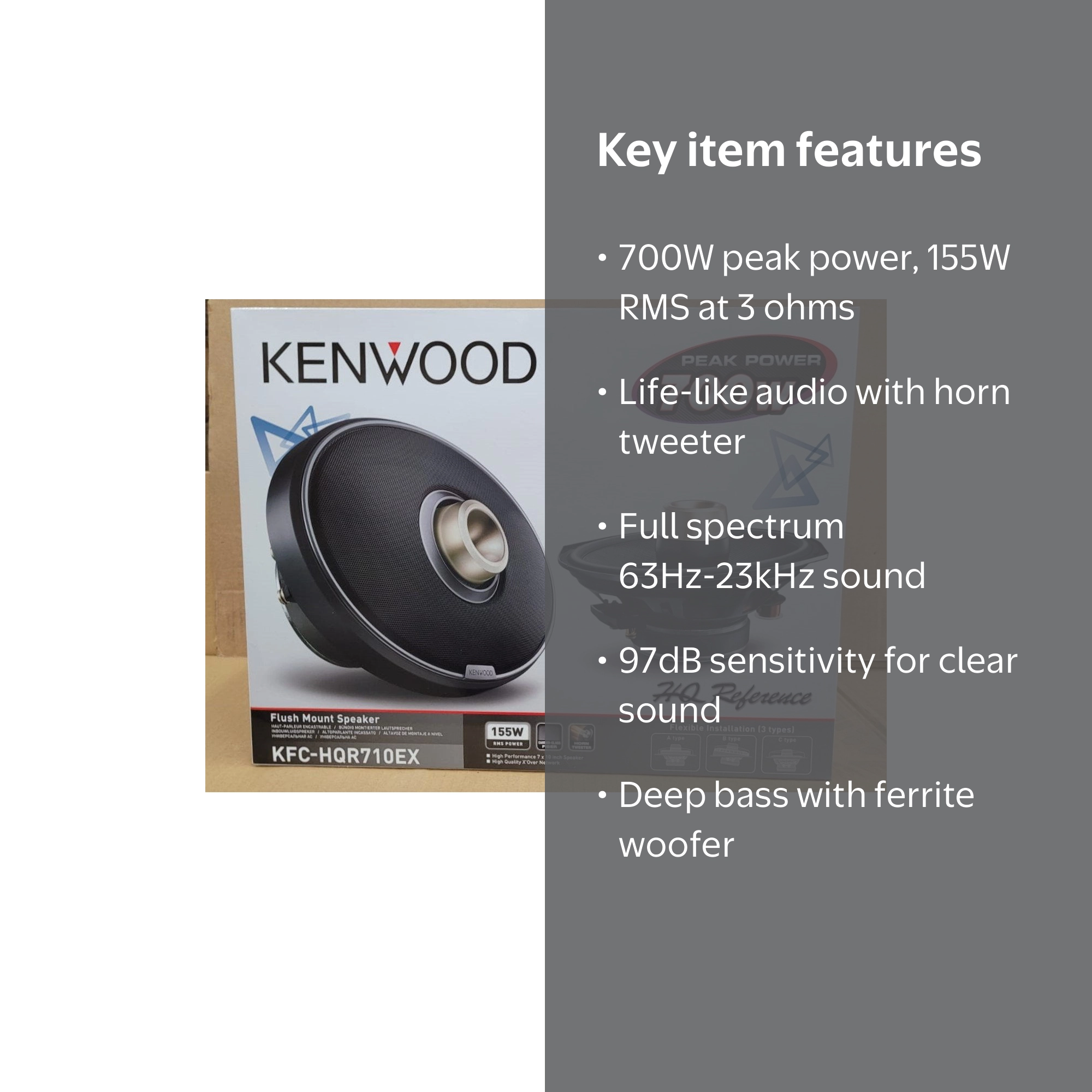 Kenwood KFC-HQR710EX 7x10