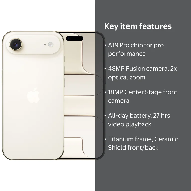 Verizon iPhone Air 256GB Light Gold - Walmart.com