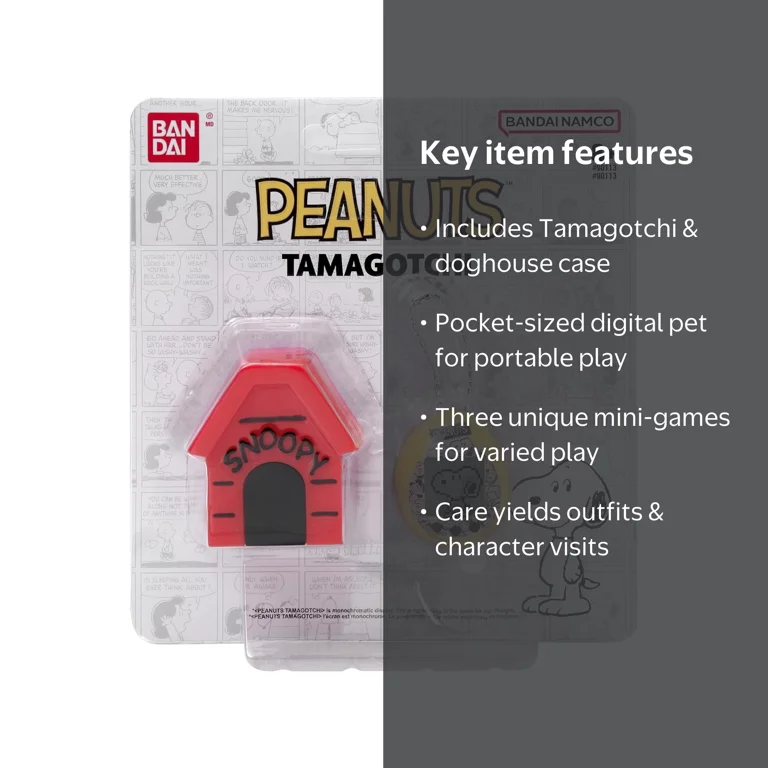 Tamagotchi Peanuts Snoopy Virtual Pet Toy - Walmart.com
