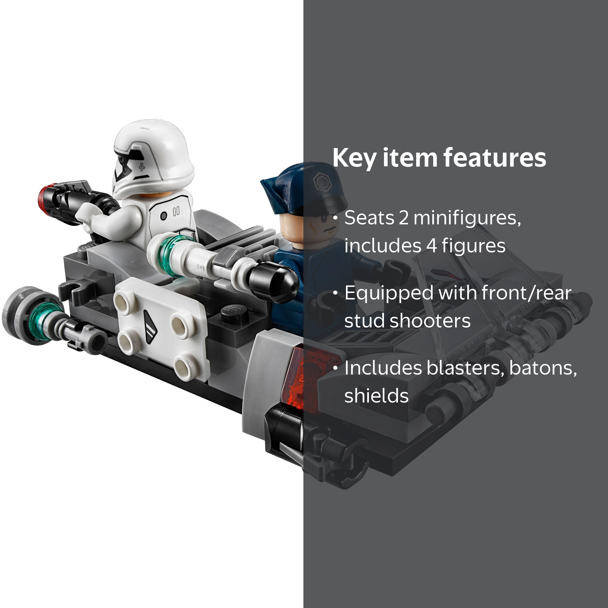 LEGO, Star Wars First Order Transport Speeder Battle Pack, 75166